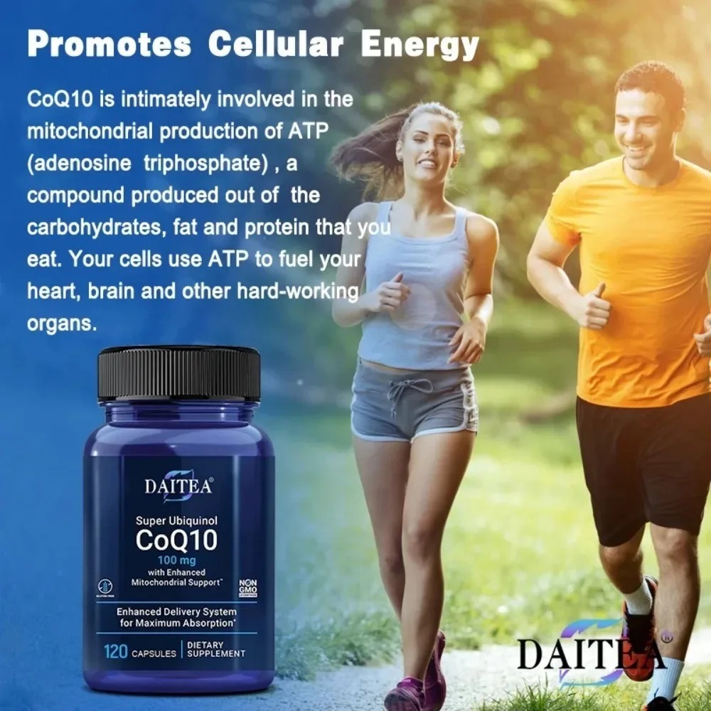 Ubiquinol 100mg CoQ10, Heart H - Coq10 Ubiquinol Softgel review and price