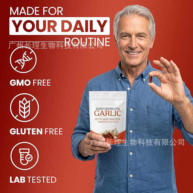 Aged Odorless Garlic Softgels, - Coq10 Ubiquinol Softgel review and price