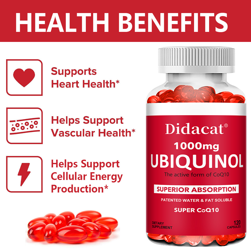Ubiquinol CoQ10 1000mg Softgel - Coq10 Ubiquinol Softgel review and price